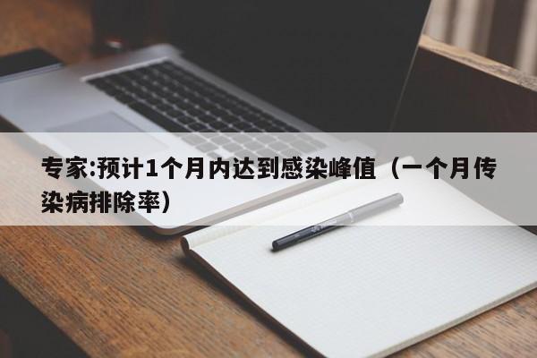 专家:预计1个月内达到感染峰值（一个月传染病排除率）
